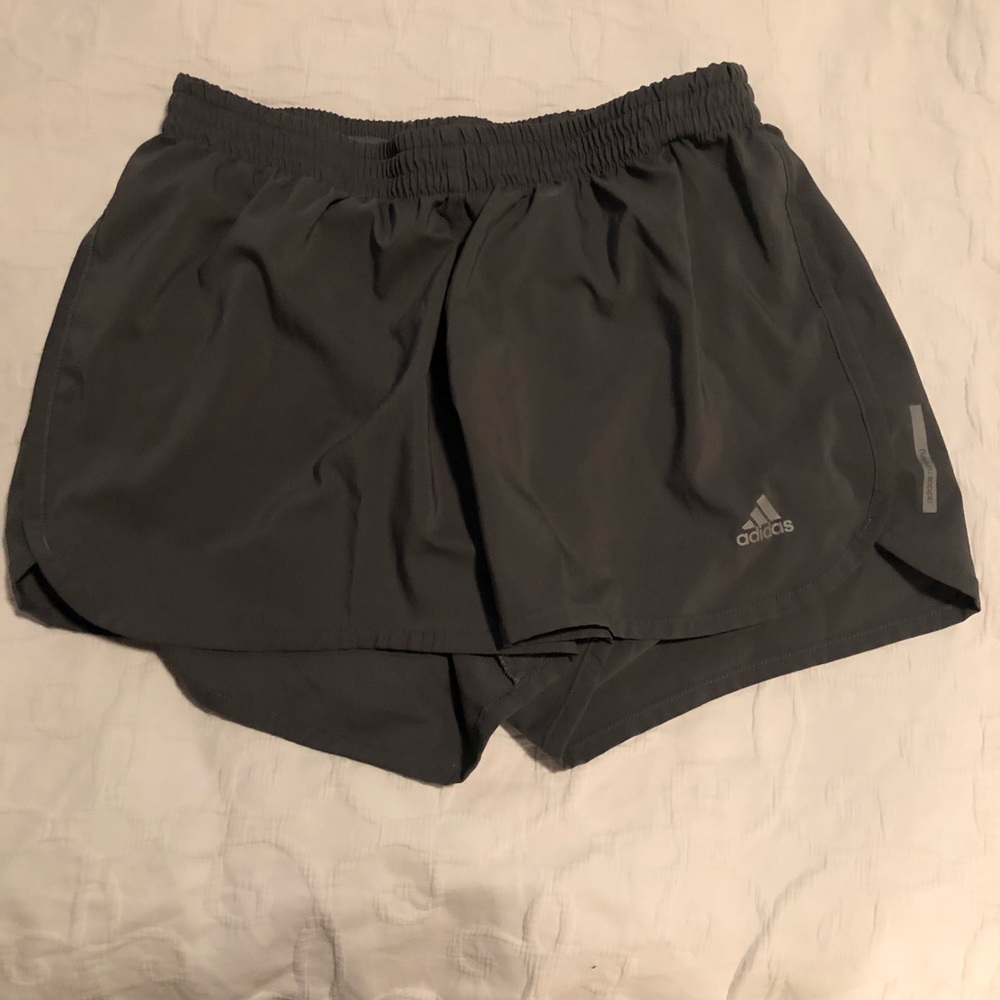 Adidas Grey Running Shorts